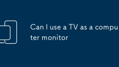 Bolehkah saya menggunakan TV sebagai monitor komputer