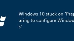 Windows 10 tersekat pada 'Bersedia untuk Mengkonfigurasi Windows'
