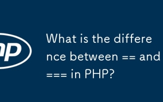 Was ist der Unterschied zwischen == und === in PHP?