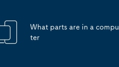 What parts are in a computer