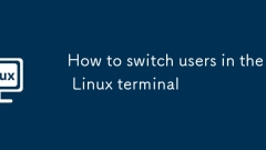 Comment changer les utilisateurs dans le terminal Linux