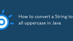 How to convert a String to all uppercase in Java