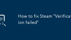 How to fix Steam 'Verification failed'