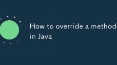 How to override a method in Java