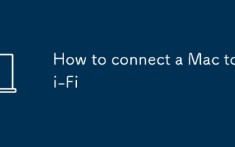Comment connecter un Mac au Wi-Fi