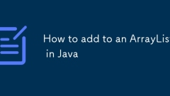 How to add to an ArrayList in Java
