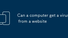Can a computer get a virus from a website