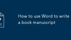 Cara Menggunakan Word Untuk Menulis Manuskrip Buku