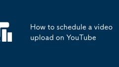 Cara menjadualkan video muat naik di YouTube