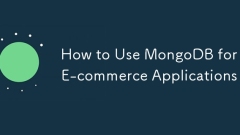 如何將MongoDB用于電子商務(wù)應(yīng)用程序