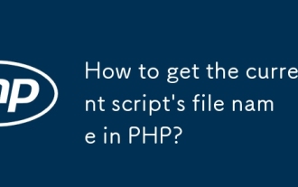 Comment obtenir le nom de fichier du script actuel en PHP?