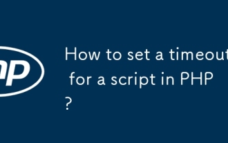 Comment définir un temps mort pour un script en PHP?