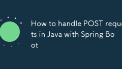 Cara menangani permintaan pos di Java dengan Spring Boot