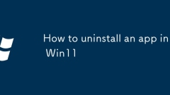 Cara menyahpasang aplikasi di Win11