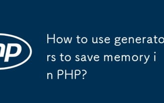 Comment utiliser les générateurs pour enregistrer la mémoire en PHP?