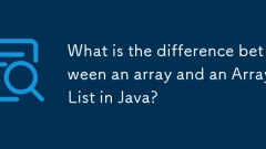 Apakah perbezaan antara array dan arraylist di Java?