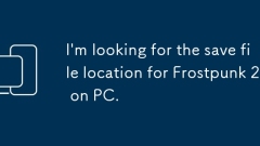 PC?? Frostpunk 2? ?? ?? ??? ?? ????.