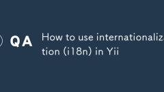 Comment utiliser l'internationalisation (i18n) dans YII