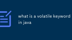 what is a volatile keyword in java