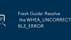 ??? ??? : whea_uncorrectable_error? ??????