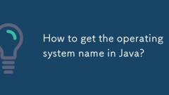 How to get the operating system name in Java?