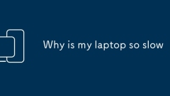 Why is my laptop so slow