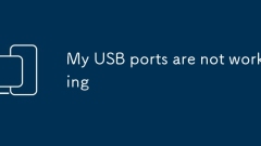 My USB ports are not working