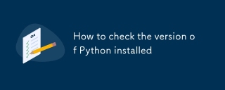 Cara memeriksa versi Python yang dipasang