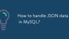 Bagaimana Mengendalikan Data JSON di MySQL?