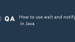 Wie man in Java wartet und benachrichtigt