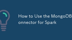 How to Use the MongoDB Connector for Spark