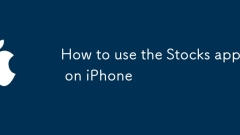 Cara Menggunakan Aplikasi Stok di iPhone