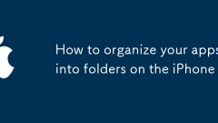 Cara mengatur aplikasi anda ke dalam folder di iPhone