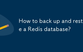 Comment sauvegarder et restaurer une base de données Redis?