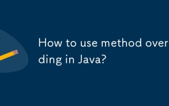 Javaでメソッドオーバーロードを使用する方法は?