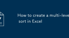 Cara membuat jenis pelbagai peringkat dalam excel