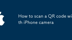 Cara Mengimbas Kod QR dengan Kamera iPhone