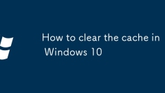Cara Mengosongkan Cache di Windows 10