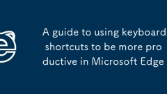 Eine Anleitung zur Verwendung von Tastaturverknüpfungen, um in Microsoft Edge produktiver zu sein