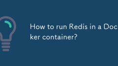 Docker ?????? Redis? ???? ???