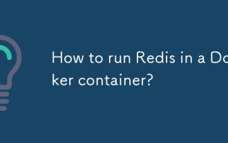 Comment exécuter Redis dans un conteneur Docker?