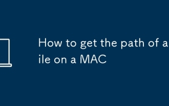Comment obtenir le chemin d'accès d'un fichier sur un Mac