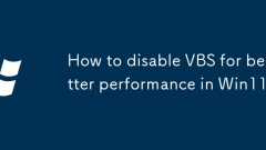 So deaktivieren Sie VBS für eine bessere Leistung in Win11
