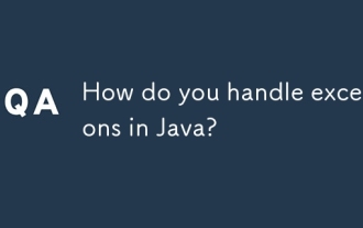 Comment gérez-vous les exceptions en Java?