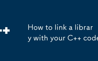 Comment lier une bibliothèque avec votre code C