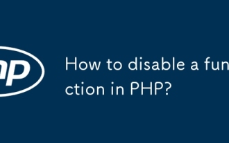 How to disable a function in PHP?