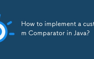 Comment implémenter un comparateur personnalisé en Java?