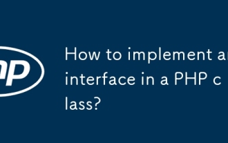 How to implement an interface in a PHP class?