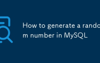 Comment générer un nombre aléatoire dans MySQL