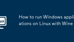 와인으로 Linux에서 Windows 응용 프로그램을 실행하는 방법
